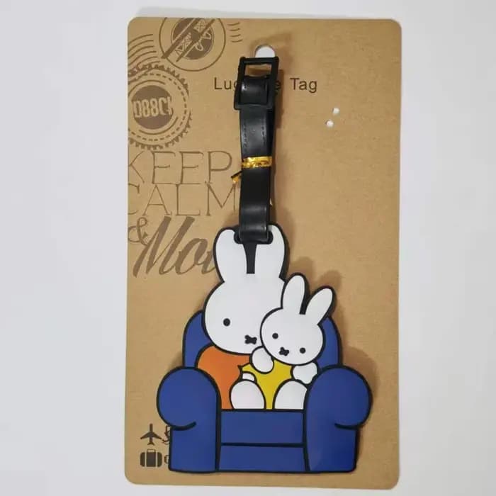 Nouvelle étiquette de bagage Miffy