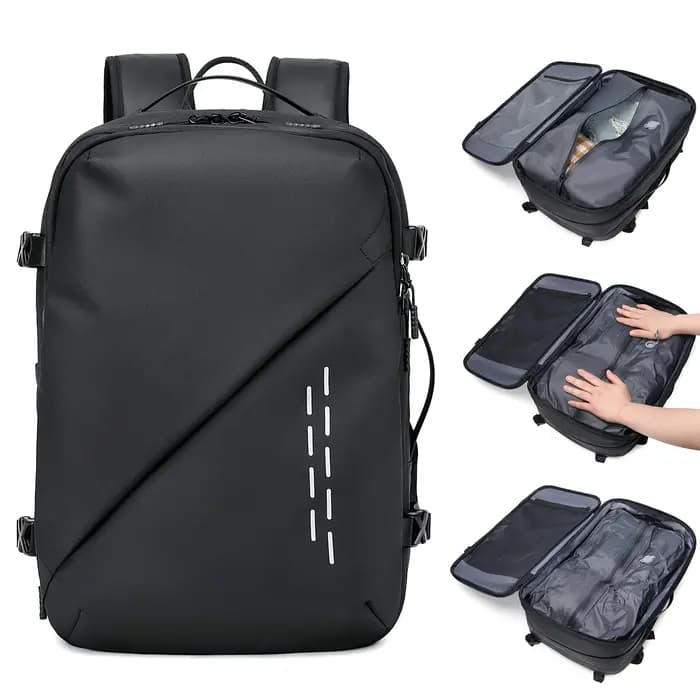 Sac à dos de voyage scellé sous vide
