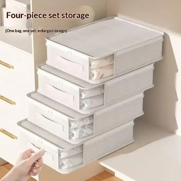 Sac de rangement pour vêtements de grande capacité, sacs de rangement pliables pour couvertures, con