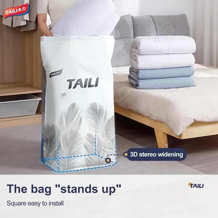 Sacs de rangement sous vide TAILI de grande taille pour matelas et couvertures