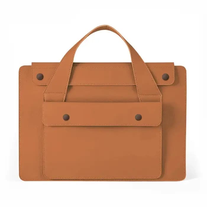 Sac à documents accordéon haut de gamme pour femmes, sac à main portable pour ordinateur portable, étui de transport multicouche pour tablette