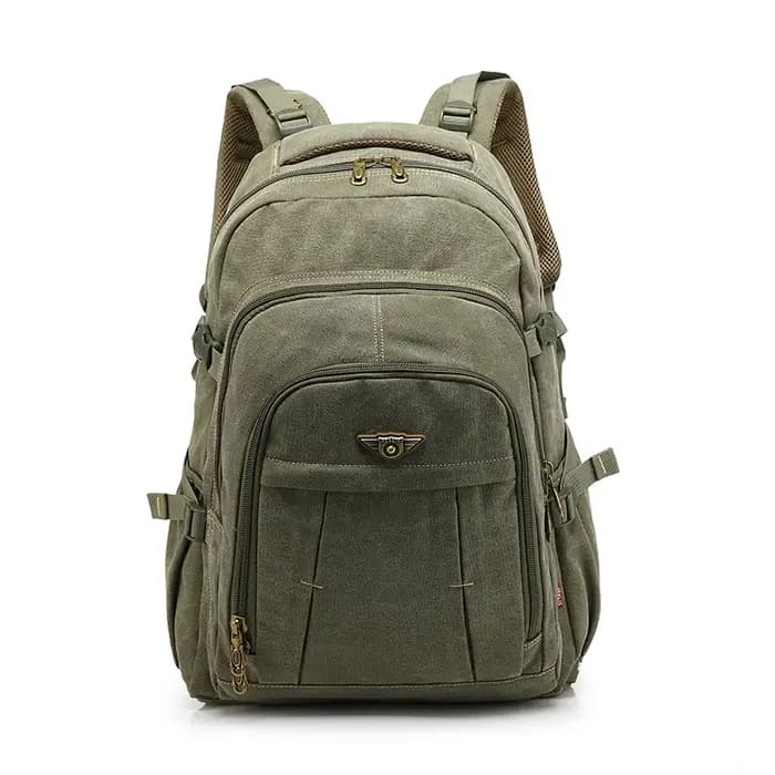 Sac à dos Vintage en toile pour ordinateur portable
