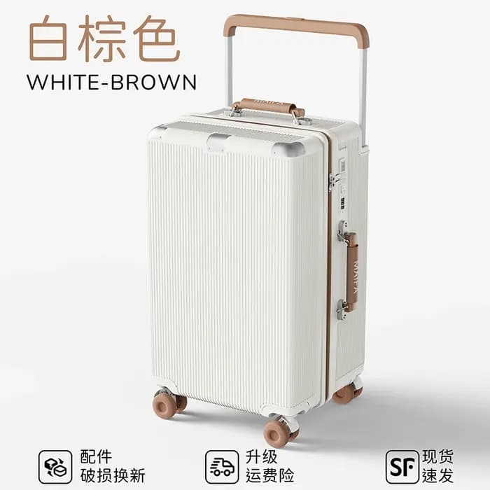 Nouvelle valise de 20 pouces pour hommes, femmes et étudiants, valise de voyage de 24 pouces avec roulettes universelles, grande capacité, valise résistante aux chocs
