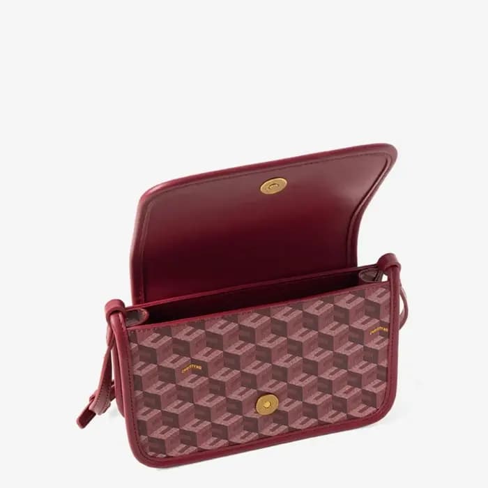 Sac messager de luxe à monogramme pour femmes