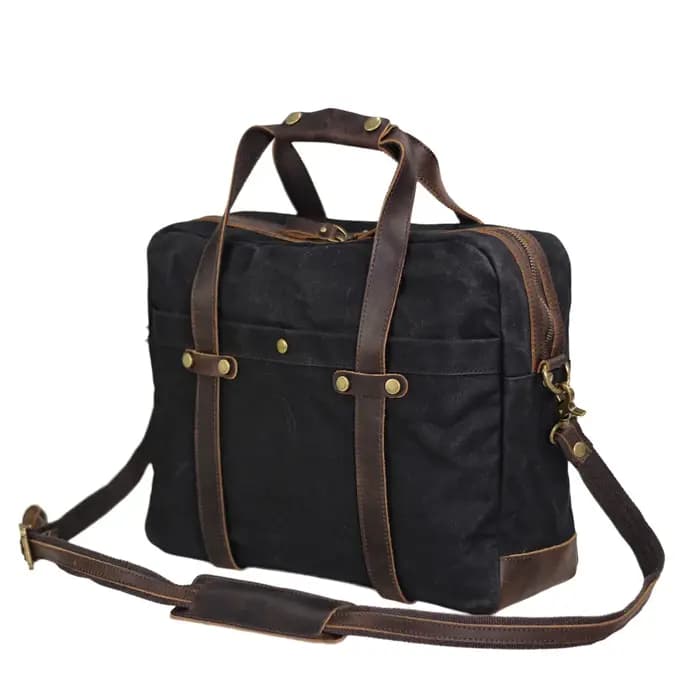 Sac fourre-tout en toile imperméable pour hommes