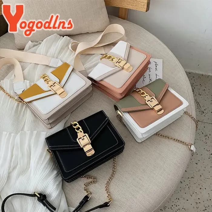 Yogodlns-Sacs à bandoulière en cuir PU pour femmes