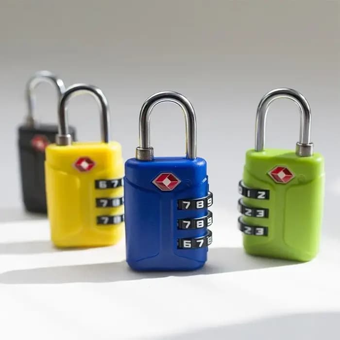 TSA – serrure à combinaison à 3 chiffres