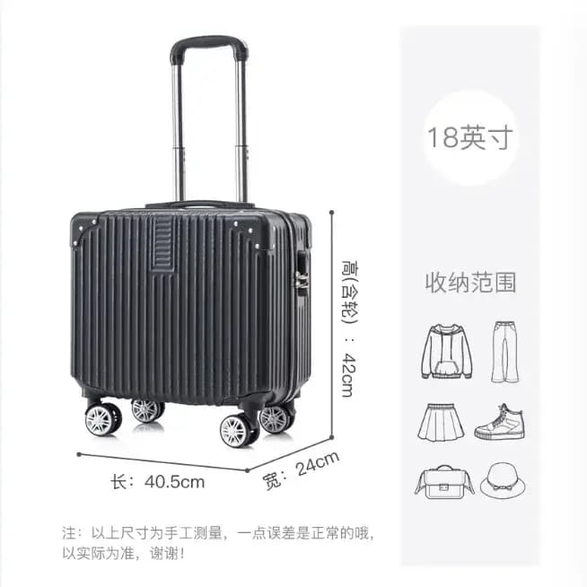 18 pouces bagages peut planter 2025 nouveau Style mode valise