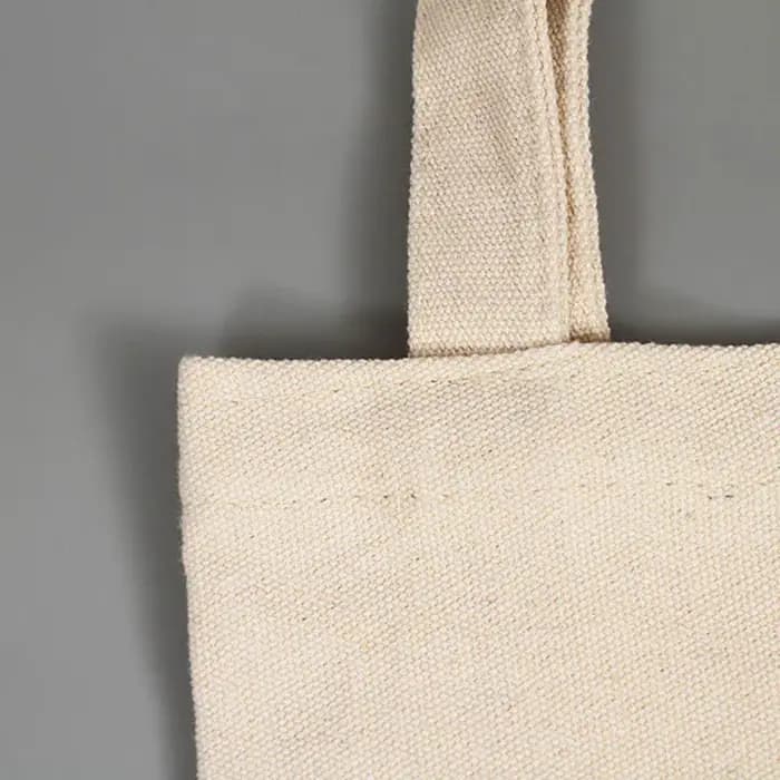 Sacs de Shopping Réutilisables en Coton Uni
