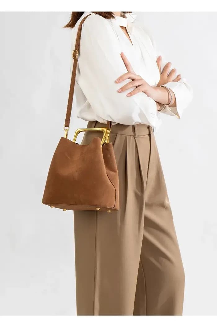 Sac à main de luxe pour femme en velours
