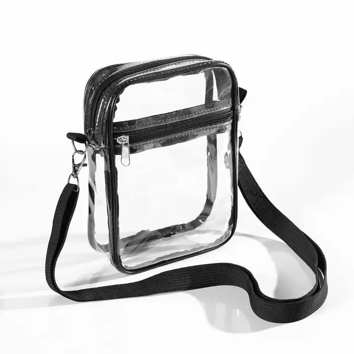 Sacs transparents pour femmes, sac à main léger en PVC pour Concert, sac transparent à fermeture écl
