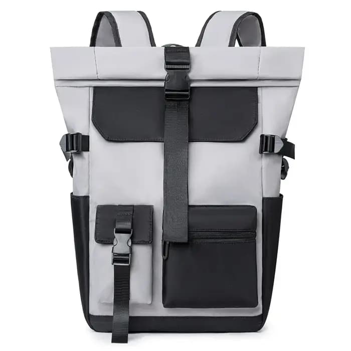 Sac à dos à roulettes, sac de voyage Simple, sac décontracté de Niche à la mode, sac d'école à roule