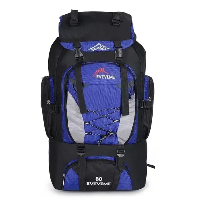 80L Camping randonnée sac à dos sac de sport de plein air sacs voyage étanche épaule hommes escalade