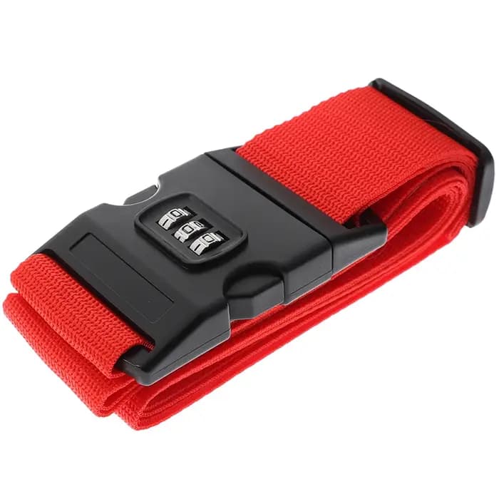 Nouvelle sangle de bagage de voyage en nylon durable avec verrou de sécurité
