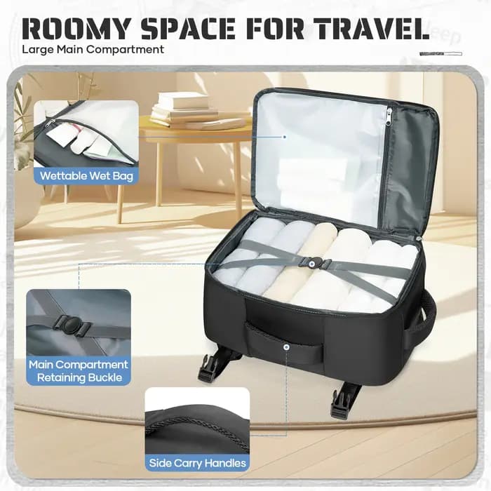 Sac à dos de voyage sous siège