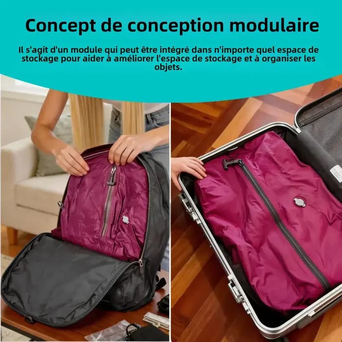 Ensemble Sac de Compression en TPU 17L avec Pompe Electrique