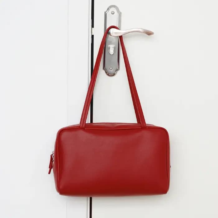 Sac à main en cuir d'agneau