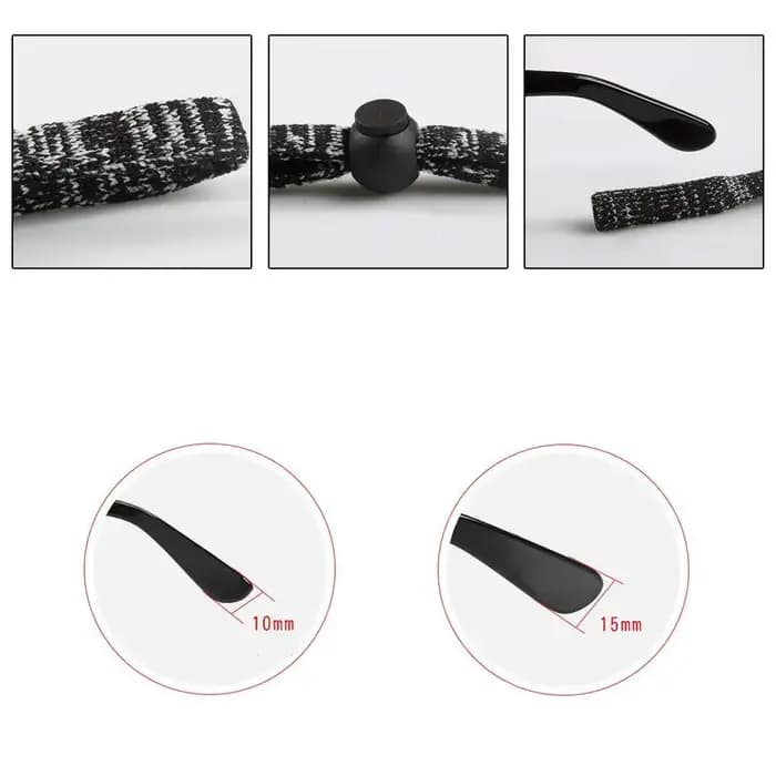 Sangle de lunettes en nylon réglable durable