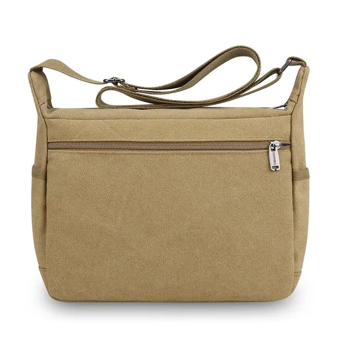 Sac à bandoulière en toile pour hommes – Sac messager élégant pour les voyages décontractés et l'utilisation quotidienne