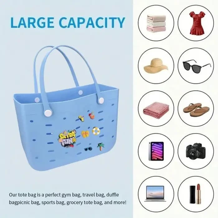 XL Extra Large Sac de plage EVA caoutchouc étanche