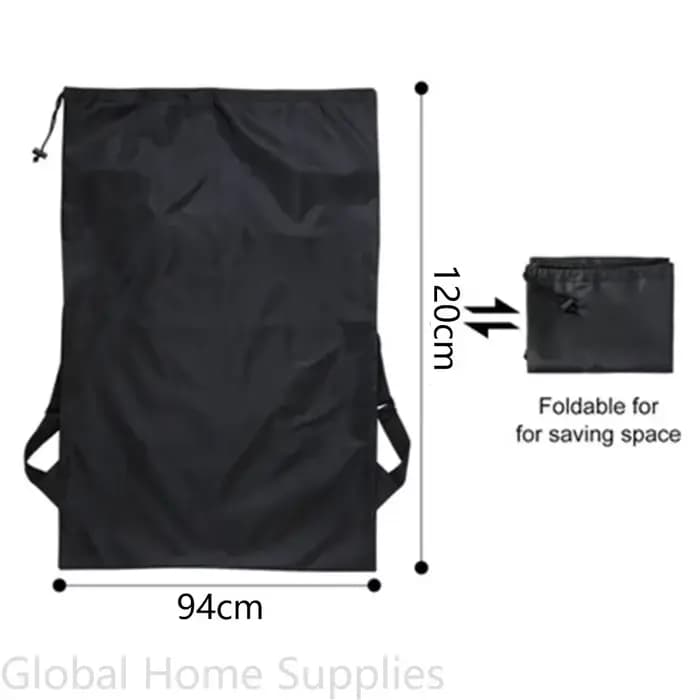 Sac à linge de voyage lavable avec ficelle de proximité