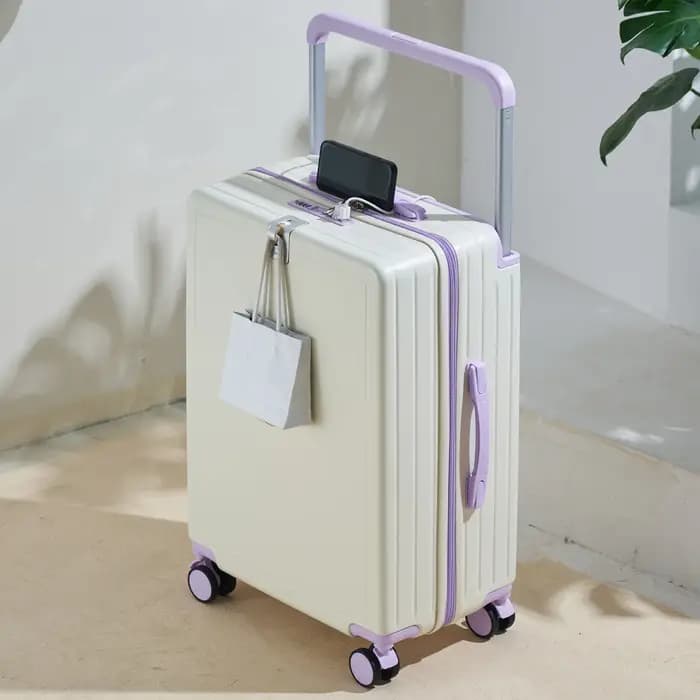 Valise à roulettes large 20 pouces légère pour bagage cabine