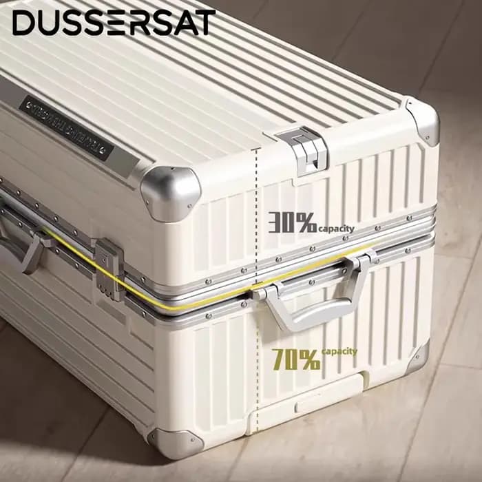Valise multifonctionnelle grande capacité 30 pouces, cadre en aluminium épais et robuste, valise de voyage, boîtier de chariot, bagages Extra Large