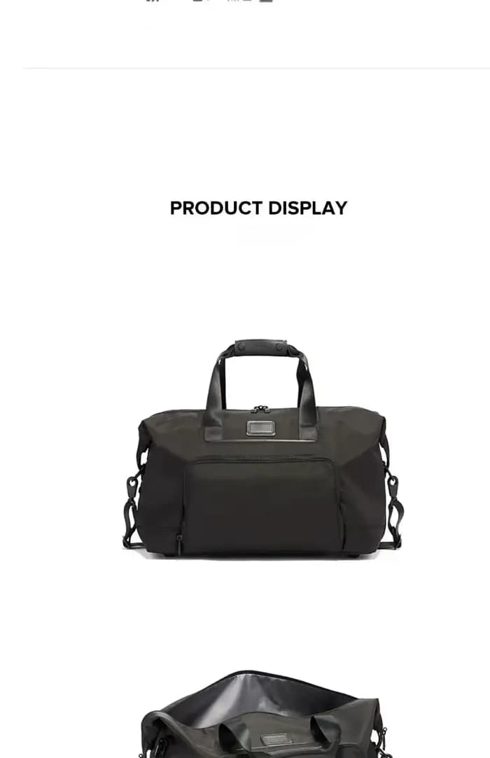 Sac de voyage en nylon balistique pour homme, grand sac de voyage, sac de week-end, bagage à main po