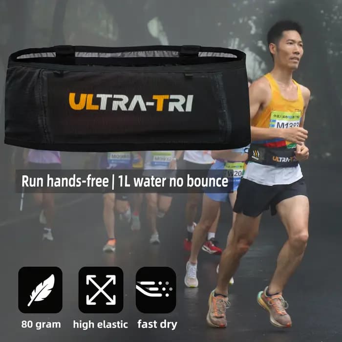 TRI hydratation Trail course taille sac hommes femmes sans rebond élastique Invisible Jogging gymnase support pour
