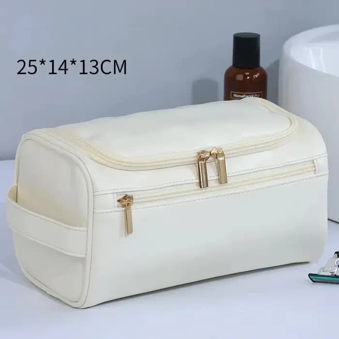 Trousse de Toilette en Cuir pour Hommes et Femmes