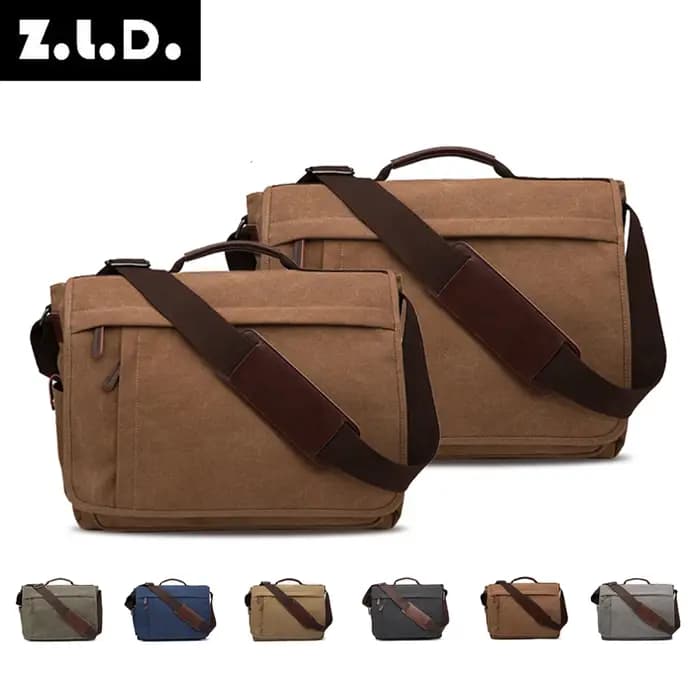 Sac à bandoulière en toile pour hommes