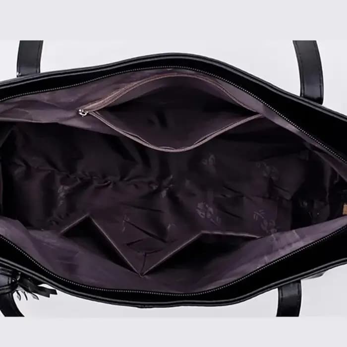 Dames grande capacité sacs à Main femmes rétro gland Design fourre-tout marque de luxe en cuir PU Sac à bandoulière
