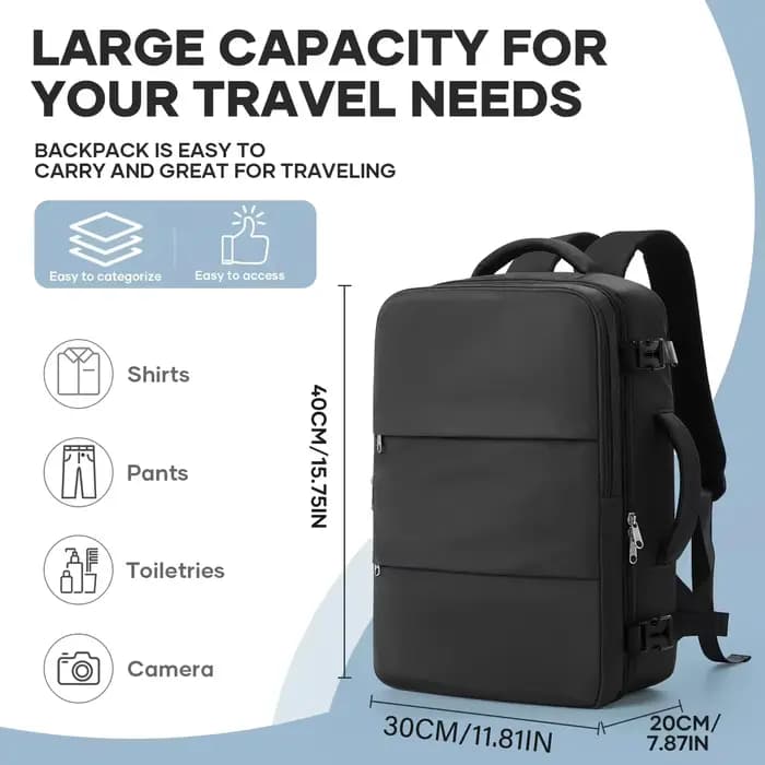 Sac de cabine à bagages 40x30x20