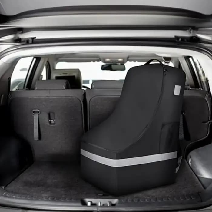 Sac de voyage pliable pour siège auto avec sangles pour sac à dos – Conception résistante à l'eau