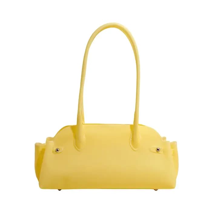 SHELKSBAG 2026 Nouveaux sacs à main d'été pour femme, sacs à main en PVC résistants à l'eau, couleur