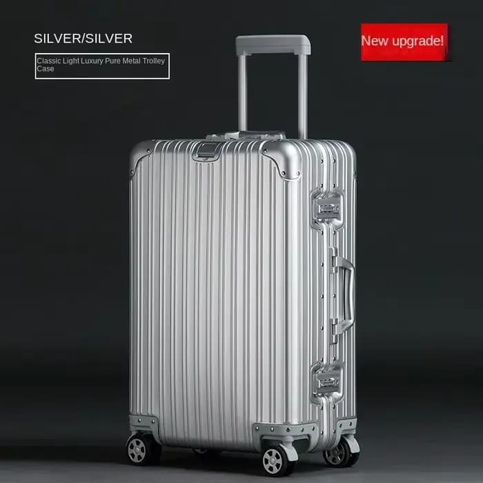 Valise en alliage d'aluminium et de magnésium 100%