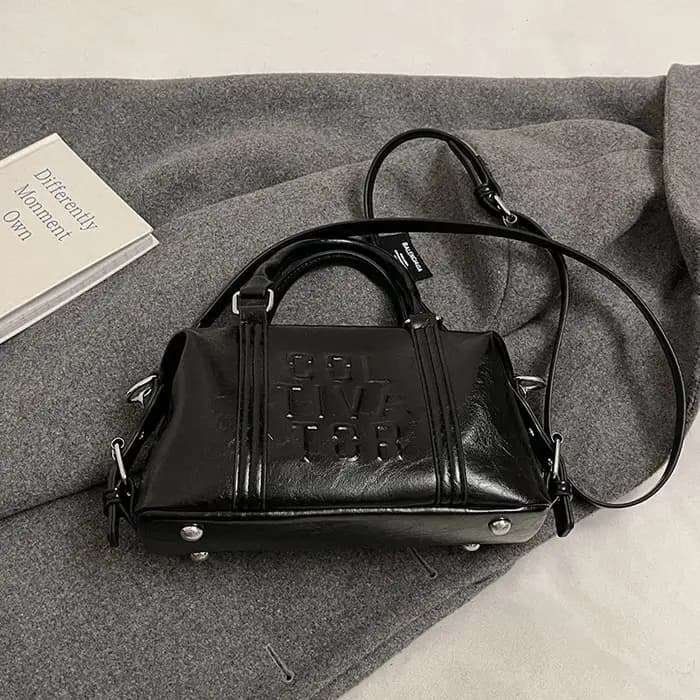 Sac à bandoulière rétro tendance pour femmes