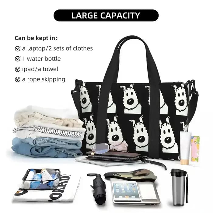 Sac de voyage de plage The Adventures Of T-Tintin-S