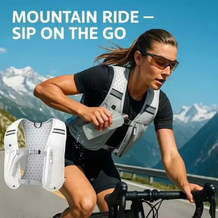 Sac à dos d'hydratation léger pour les sports de plein air - Porte-eau ergonomique pour la course à pied