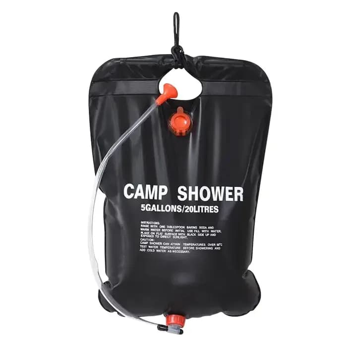 20/40L sac d'eau pliable Camping sac de douche solaire bain extérieur soleil Compact sac de douche d