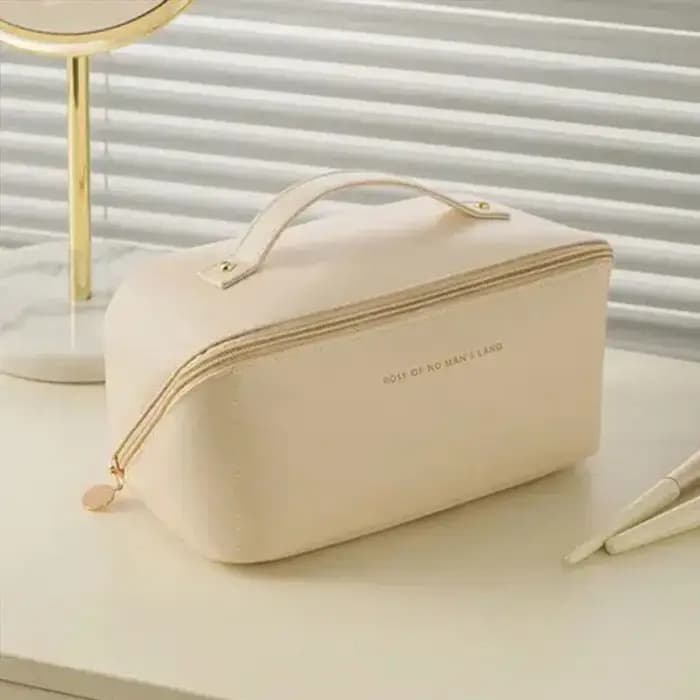 【Ventes chaudes】 sac de maquillage Portable grande capacité sac de rangement de beauté et de soins de la peau sac d'embrayage étanche de haut niveau d'apparence