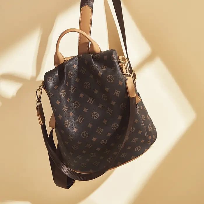 LAORENTOU sac à dos femme PVC cuir sac d'école décontracté 2025 hiver grande capacité sac de trajet haute qualité sac antivol