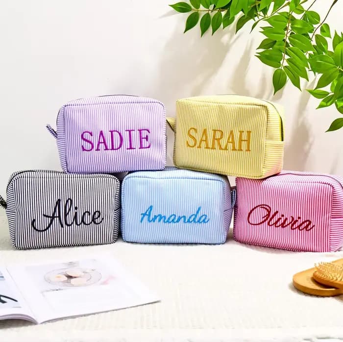 Trousse de maquillage personnalisée