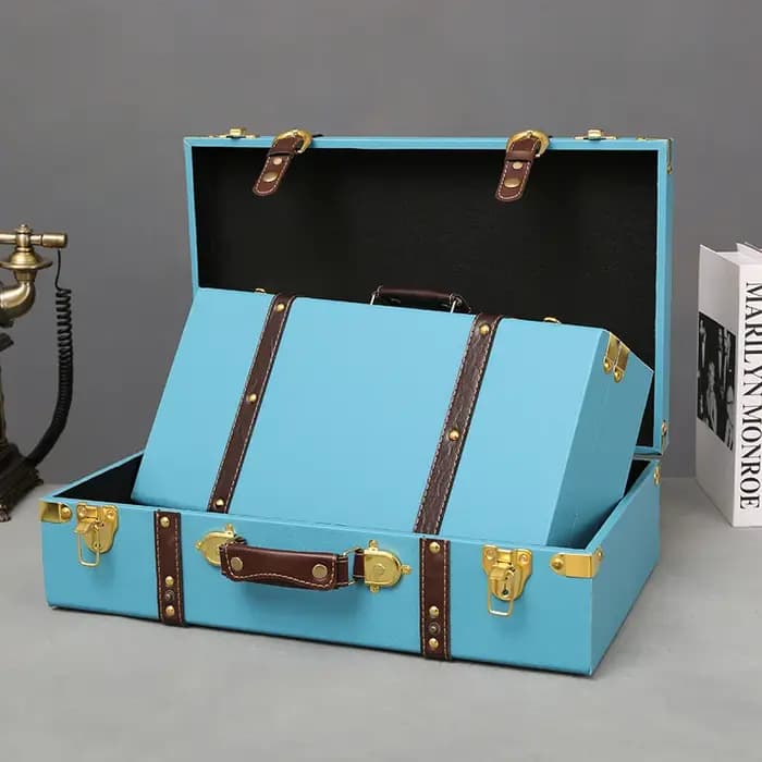 Grandes valises de voyage Vintage de luxe