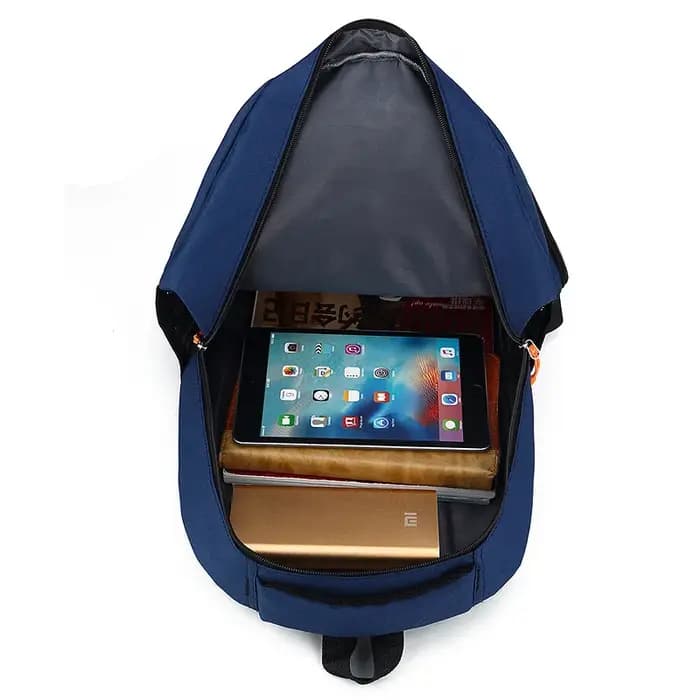 Sac à dos pour ordinateur portable avec imprimé lettres