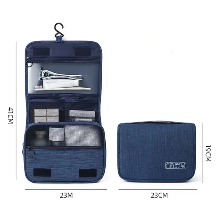 Trousse de toilette Portable avec crochet de suspension