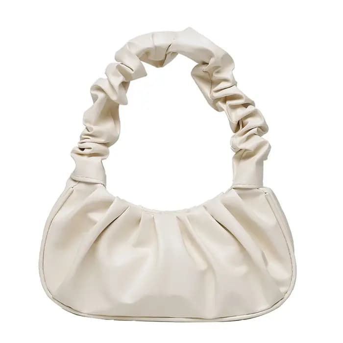 Sacs à main plissés pour femmes, sacs nuage en PU, sac à aisselles de loisirs, sacs à bandoulière de