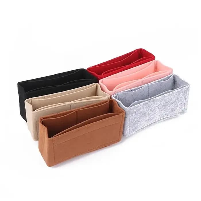 1 pièces multi-poches sac organisateur pour Longchamp Mini sac sac de rangement le sac de doublure feutre sac à main