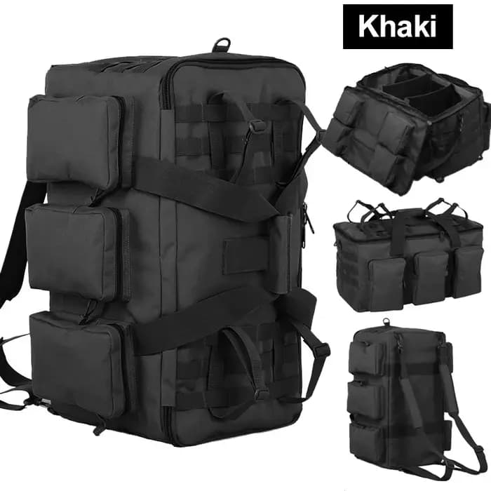 55L bagages sac polochon Camping sac à dos tactique grands sacs hommes randonnée voyage alpinisme