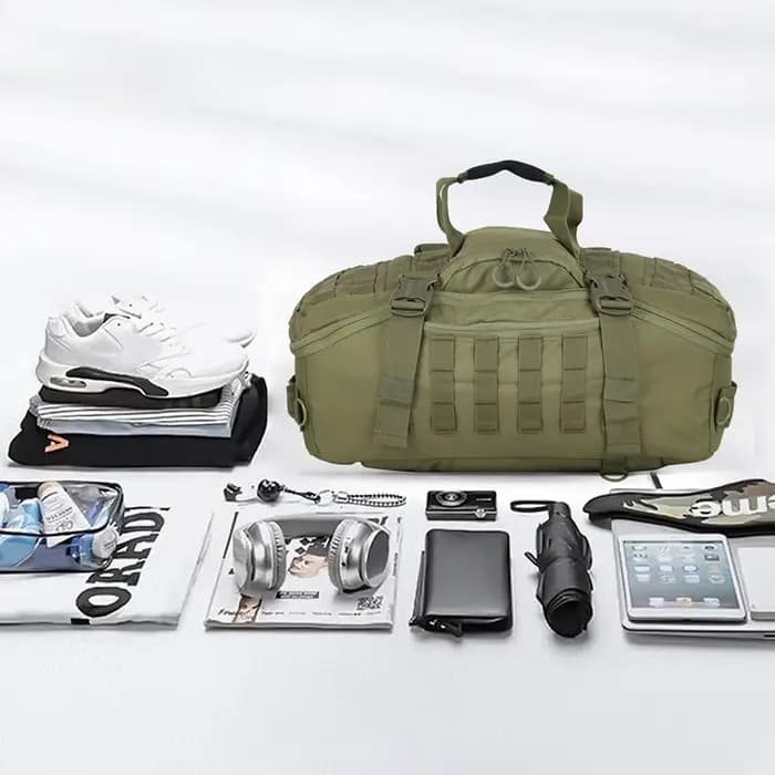 LQARMY Sac à dos de voyage militaire 25L